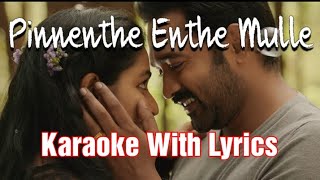 Pinnenthe Enthe Mulle  Ellam Sheriyakum  Karaoke With Lyrics  Unplugged  Sangeeth Surendran [upl. by German]