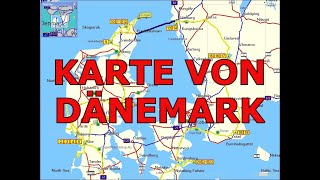 KARTE VON DÄNEMARK [upl. by Atkinson]