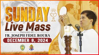 SUNDAY FILIPINO MASS TODAY LIVE  DECEMBER 8 2024  𝟐𝐧𝐝 𝐒𝐮𝐧𝐝𝐚𝐲 𝐨𝐟 𝐀𝐝𝐯𝐞𝐧𝐭  FR JOSEPH FIDEL ROURA [upl. by Yonah]