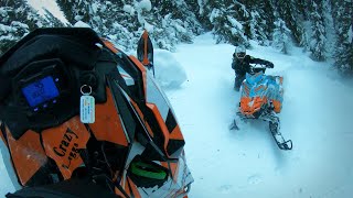 McCall Idaho  3 Pros 3 BD Turbos in the Jungle  CM BackCountry [upl. by Mrots543]