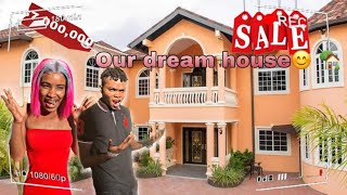 Surprising my girlfriend with our 7000000 million DREAM home  official house tour [upl. by Neri]