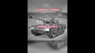 Evolution Of German Tanks 19182024 shorts tanks history [upl. by Lyrak144]