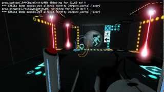 Logic gates introduction through Portal 2 Perpetual Testing Initiative [upl. by Ollopa]