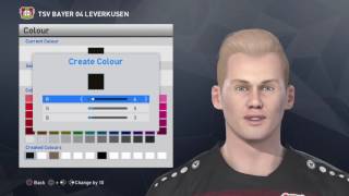 PES 2017  Julian Brandt Face Build [upl. by Cardon528]