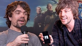 Peter Dinklage talks Jennifer Lawrence [upl. by Cliffes]