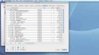 Creating Accounts in AccountEdge [upl. by Kciredorb504]