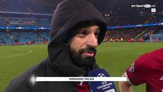 quotIts a good songquot  Mo Salah on The Egyptian King Liverpool chant [upl. by Alegnatal]