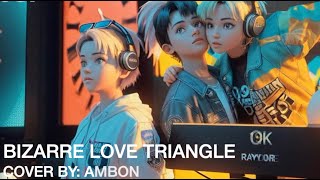 Bizarre Love Triangle New Order  cover by Ambon Lyric Video [upl. by Accisej51]