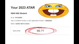 ATAR REACTION 2023 HSC [upl. by Wehtam544]