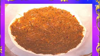 Original Lahmacun recept  Turkse pizza پیتزای ترکی در داش  بسیار آسان و خوش مزه [upl. by Eugenle]