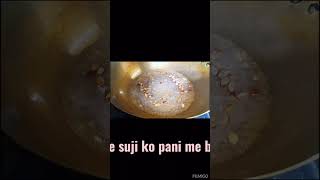 Kesar badam suji halwa Recipe short [upl. by Everick13]