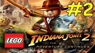 Lego Indiana Jones 2 Walkthrough Kingdom Of The Crystal Skull Part 1 Doom Town [upl. by Coveney]