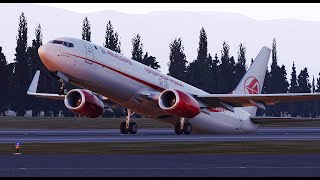 Boeing 737 Sorprende a los Pilotos al Despegar  Vuelo 1208 de Air Algerie [upl. by Eanehs]