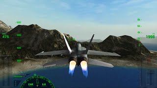 F18 Carrier Landing II  Gameplay [upl. by Ennazzus]