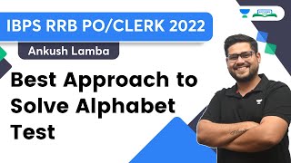 Best Approach to Solve Alphabet Test  IBPS RRB POCLERK 2022  Ankush Lamba  Bankers Hub [upl. by Atekahs]