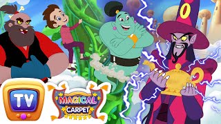 Aladdins Rescue Jack and the Beanstalk episodes  Magical Carpet with ChuChu amp Friends  ChuChu TV [upl. by Aleacem]