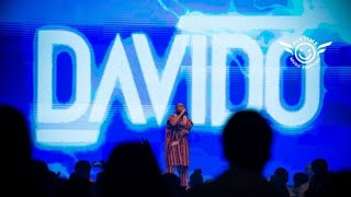 Davidos Grand Entrance and Performance at Flytime Music Festival 2021 A Decade of Davido Live [upl. by Airdnna48]