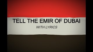 Tell the Emir of Dubai  Houthi War Song WITH LYRICS [upl. by Nylkoorb]