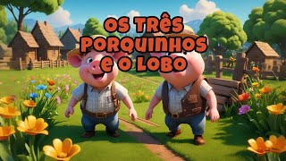 OS TRÊS PORQUINHOS E O LOBO [upl. by Elleyoj]