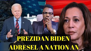 PREZIDAN BIDEN PALEDlo nan je anpil ameriken deside antre canada koz trump [upl. by Carleen130]