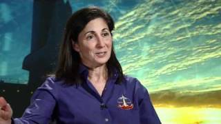 STS133 Crew Interview Nicole Stott Mission Specialist [upl. by Namlaz]