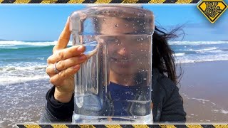 What Happens When You Boil The Ocean How To Make Homemade Sea Salt With Salt Water [upl. by Clyve949]