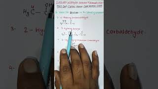 AldehydesKetones and Carboxylic acids Class 12 chemistryImportant IUPAC neet iit cbse shorts [upl. by Treblah]