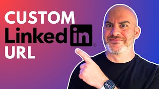 How To Create A Custom LinkedIn Profile URL [upl. by Kitrak573]