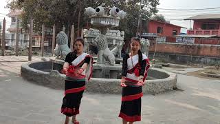 Sirsaya Hegu Sabita Malakar  Cover Dance  Newari Maicha [upl. by Crofoot]