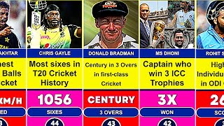 UNBELIEVABLE😦 50 Cricket Records That Will Never be Broken Part1 [upl. by Cleland]