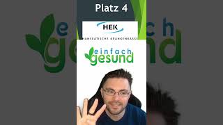 Welche Krankenkasse ist die Beste ⏩ Krankenkassenvergleich 2023 TOP 10 💚💚💚 shorts [upl. by Aneela]