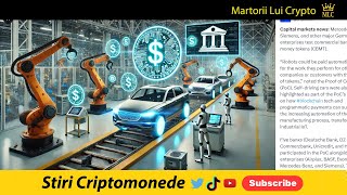 Stiri Crypto TBills 27 Trilioane in XRPL Inteligenta Artificiala Chainlink Hedera Bitcoin ETH [upl. by Mollee]