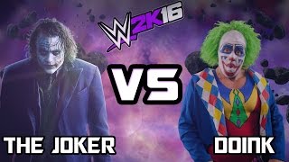 The Joker vs Doink The Clown [upl. by Launame]