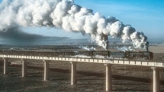 Chinese Steam QJ Coal Drag cab ride  Shasagetai to Dongsheng [upl. by Adama]