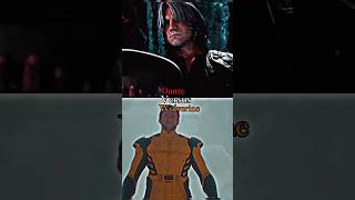 Dante  DMC5  vs Wolverine  MCU [upl. by Boaten]