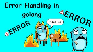 Error Handling in Go Best Practices and Strategies IN HINDI [upl. by Arianna]