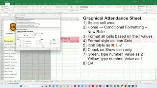 Attendant Sheet Template  Excel Tips and Tricks [upl. by Atrebor]