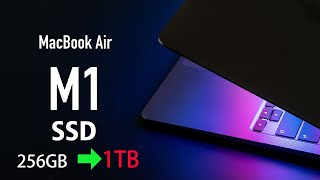 MacBook Air M1 Upgrade SSD  256GB To 2TB [upl. by Yendyc]