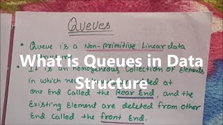 Introduction to Queues  Queue in data structure  What is Queue and its operation [upl. by Sanborn]