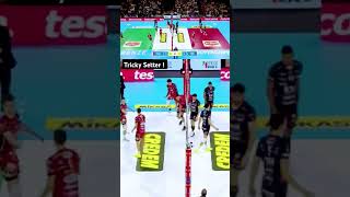 Tricky Setter  Perugia Volleyball shorts [upl. by Berkshire]