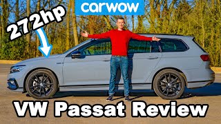 The budget Audi RS4 new VW Passat RLine REVIEW [upl. by Goldsworthy]