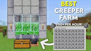 NEW 121 CREEPER GUNPOWDER Farm In Minecraft Bedrock Edition WindowsMCPEPS4 [upl. by Neros]