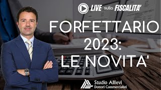 Regime Forfettario 2023 ecco tutte le novità [upl. by Latnahc667]