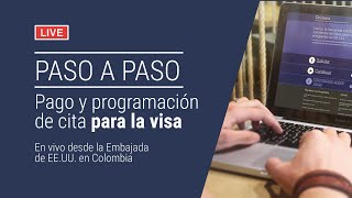 Pago y programación de cita para la visa [upl. by Nallac]