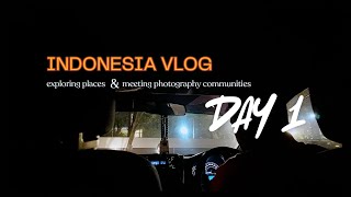 Indonesia 🇮🇩 2024 Vlog Day 1  Exploring places and meeting photography communities in Jakarta [upl. by Yart]