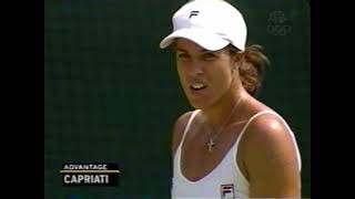 Wimbledon 2001 QF Jennifer Capriati Vs Serena Williams 2 of 2 [upl. by Lael]