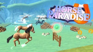 IS DEZE GRATIS PAARDEN GAME WEL LEUK  Horse Paradise [upl. by Odnumyar]