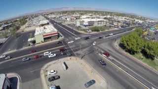 Aerial  Ridgecrest amp China Lake Blvd [upl. by Ziguard887]