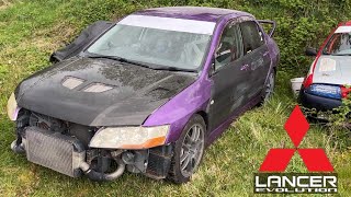 Restoration of a Rare Mitsubishi EVO 7 [upl. by Barnard44]