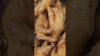 chicken feet Adobo food chickenfeetadobo pinoyfood [upl. by Blackmun]